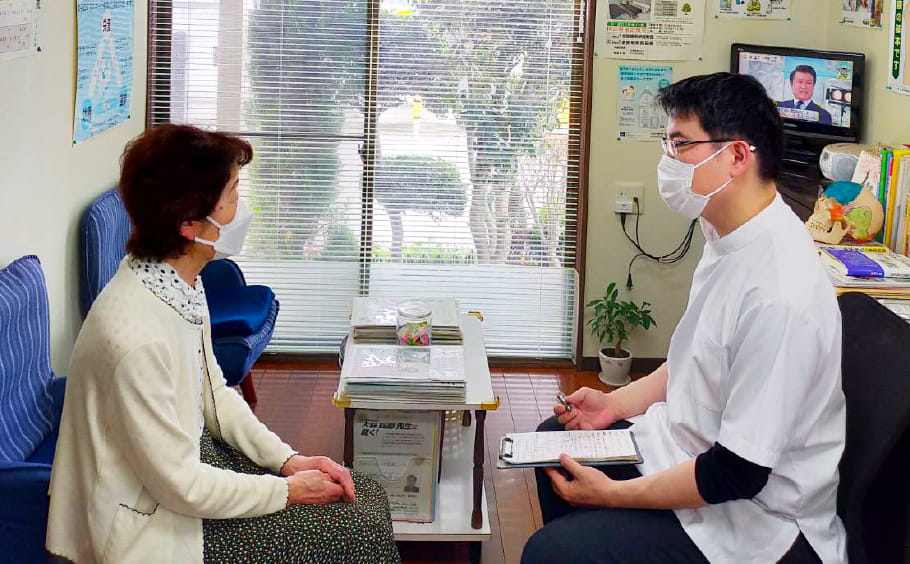 カウンセリングの様子