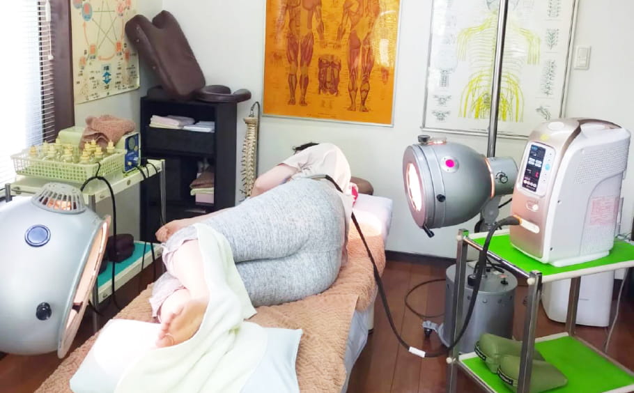 施術室の様子
